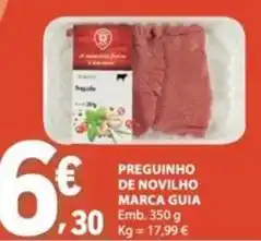 E.Leclerc Marca guia - preguinho de novilho marca promoção