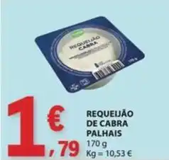 E.Leclerc Palhais - requeijão de cabra promoção