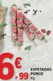E.Leclerc Espetas porco promoção