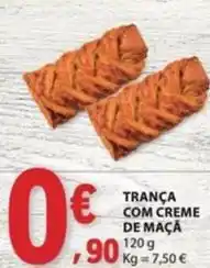 E.Leclerc com - trança com creme de maçã promoção