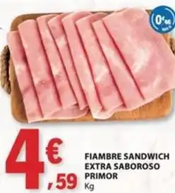 E.Leclerc Saborosa - fiambre sandwich extra promoção