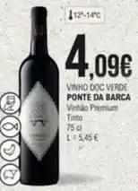 E.Leclerc Premium - vinho doc verde promoção
