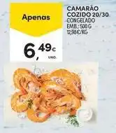 Continente Bom dia Camarão cozido promoção