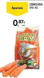 Continente Bom dia Cenoura promoção