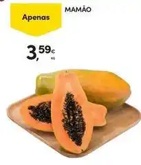 Continente Bom dia Mamao promoção