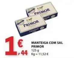 E.Leclerc Primor - manteiga com sal promoção