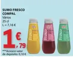 E.Leclerc Compal - sumo fresco promoção