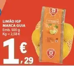 E.Leclerc Marca guia - limão igp promoção