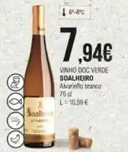 E.Leclerc Soalheiro - vinho doc verde promoção