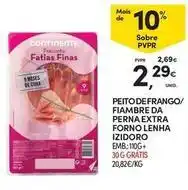 Continente Bom dia Continente - peito de frango promoção