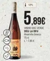 E.Leclerc Alvarinho - vinho doc verde promoção