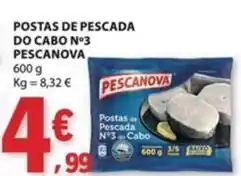 E.Leclerc Pescanova - postas de pescada do cabo n3 promoção