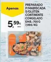 Continente Bom dia Continente - preparado p/mariscada s/gluten congelado promoção