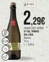 E.Leclerc O tal vinho da lixa - vinho doc verde o val vinho da lixa promoção