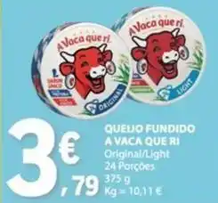 E.Leclerc A vaca que ri - queijo fundido promoção