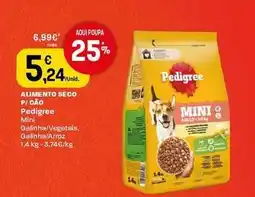 Intermarché Pedigree - alimento seco p/ cão promoção