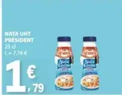 E.Leclerc Président - nata uht promoção