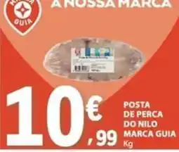 E.Leclerc Marca guia - posta de perca do nilo promoção