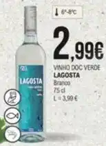 E.Leclerc Lagosta - vinho doc verde promoção