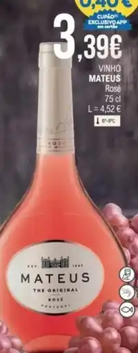 E.Leclerc App - vino mateus rosa promoção