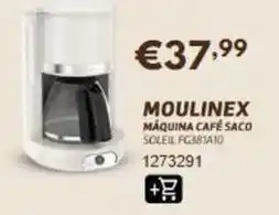 Radio Popular Moulinex - maquina cafe saco promoção