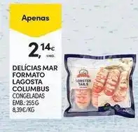 Continente Bom dia Delícias mar formato lagosta promoção
