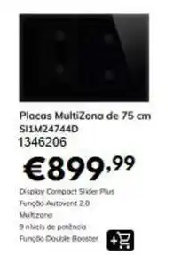 Radio Popular Placas multizona de 75 cm siim24744d promoção