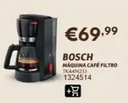 Radio Popular Bosch - maquina cafe filtro promoção