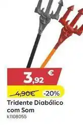 Toys R Us Tridente diabolico com som promoção