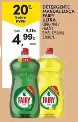 Continente Bom dia Fairy - detergente manual loiça ultra promoção