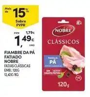 Continente Bom dia Nobre - fiambre da pa fatiado promoção