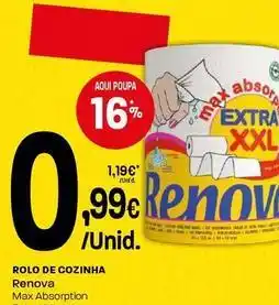 Intermarché Renova - rolo de cozinha promoção
