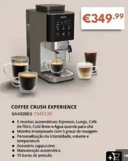 Radio Popular Espresso - coffee crush experience promoção