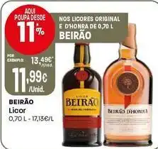 Intermarché Beirão - licor promoção