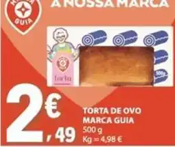 E.Leclerc Marca guia - torta de ovo promoção