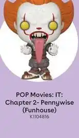 Toys R Us Pop movies: it: chapter 2 - pennywise (funhouse) promoção