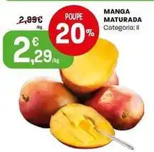 Intermarché Manga maturada promoção