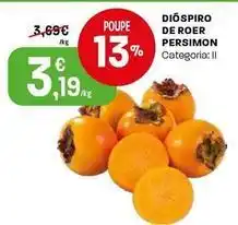 Intermarché Dióspiro de roer persimon promoção