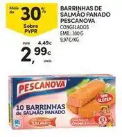 Continente Bom dia Pescanova - barrinhas de salmão promoção