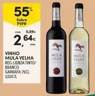 Continente Bom dia Mula velha - vinho velha promoção