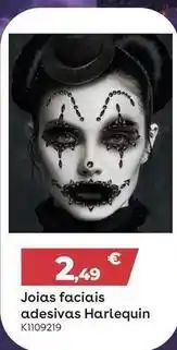 Toys R Us Joias faciais adesivas harlequin promoção