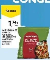 Continente Bom dia Mix - legume promoção