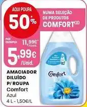 Intermarché Comfort - amaciador diluido p/ roupa promoção