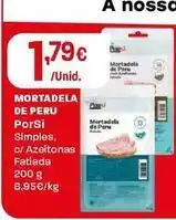 Intermarché Porsi - mortadela de peru promoção