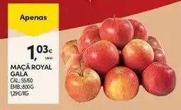 Continente Bom dia Royal - maca gala promoção