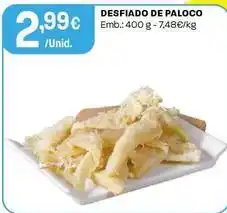 Intermarché Desfiado de paloco promoção