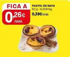 Intermarché Pastel de nata promoção