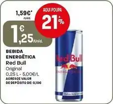 Intermarché Red bull - bebida energética promoção