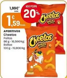 Intermarché Cheetos - aperitivos promoção