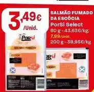 Intermarché Porsi - salmão fumado da escocia promoção